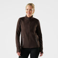 Women's Active Fleece Full Zip Mink - ver - 1