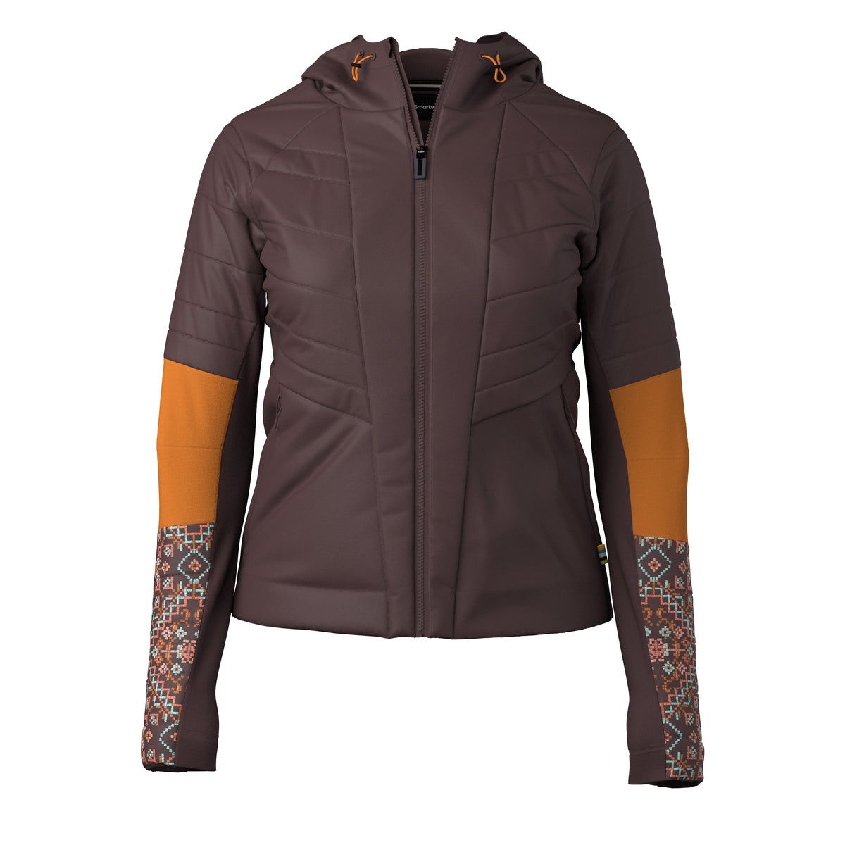 Women's Smartloft Hooded Jacket Mink Nordic Fair Isle - 3