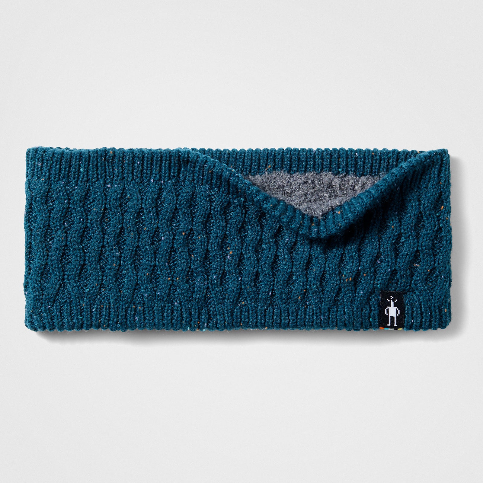 Fleece Lined Headband Twilight Blue Donegal - ver - 2