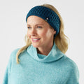 Fleece Lined Headband Twilight Blue Donegal - ver - 1