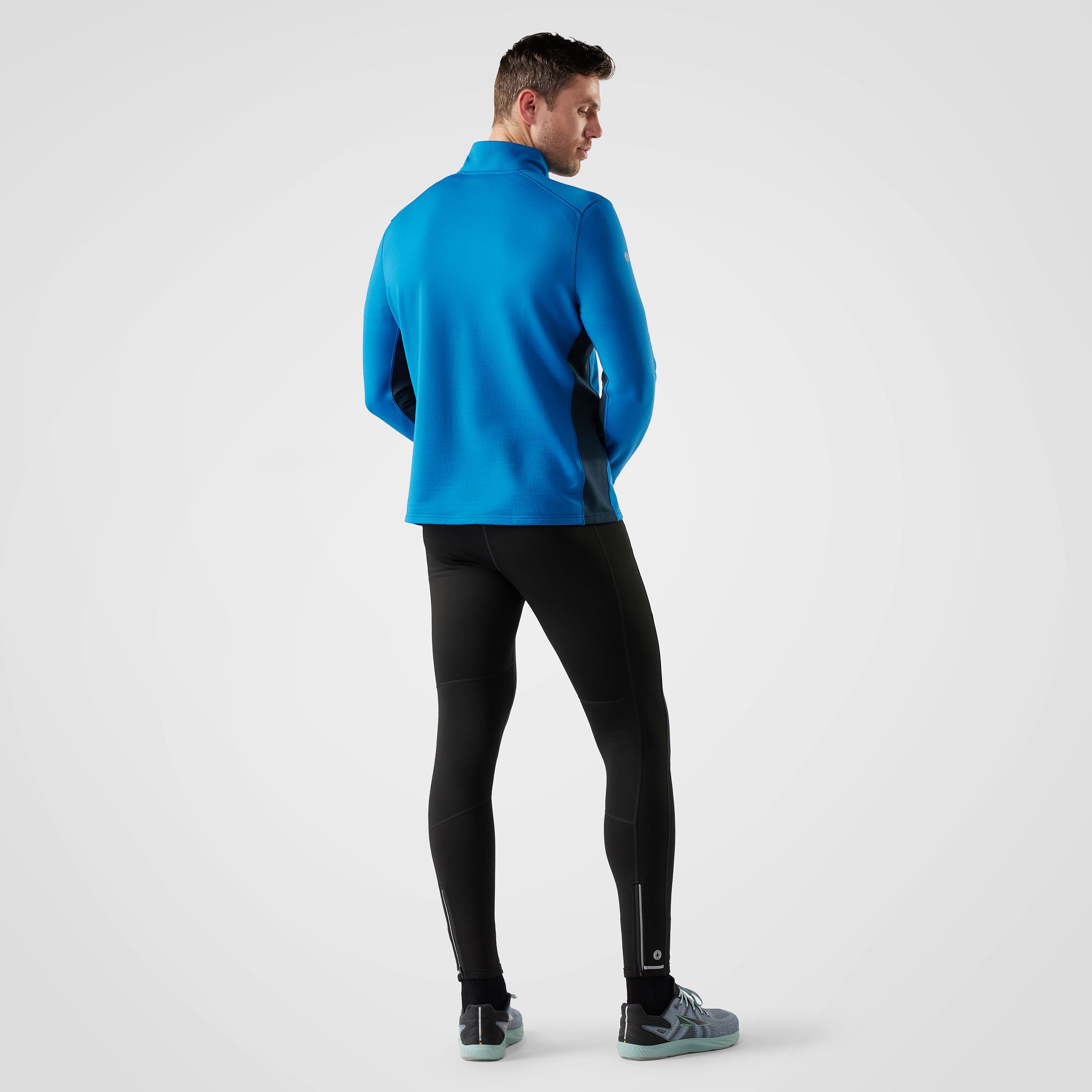 Men's Active Fleece 1/2 Zip - Nival Blue
