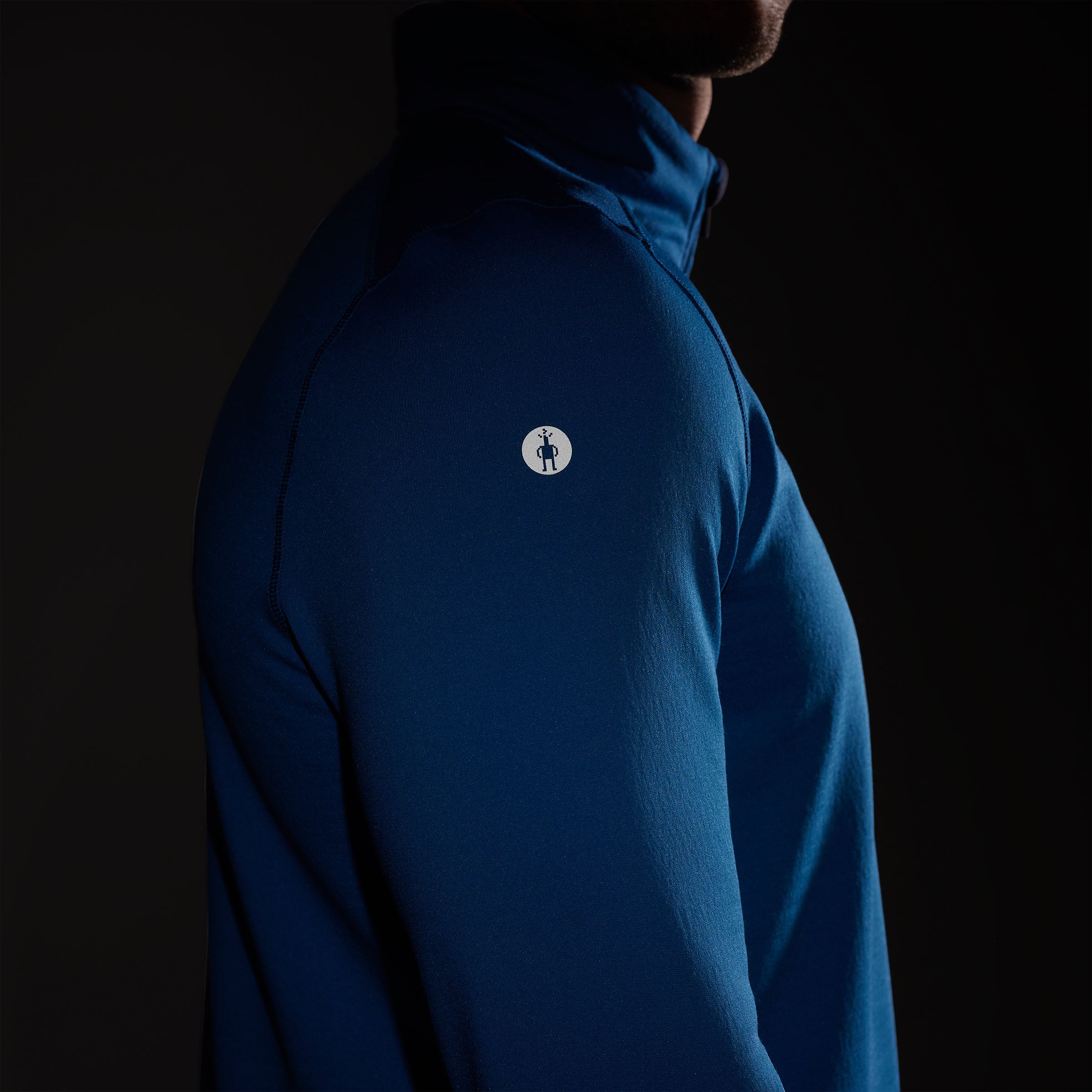 Men's Active Fleece 1/2 Zip - Nival Blue