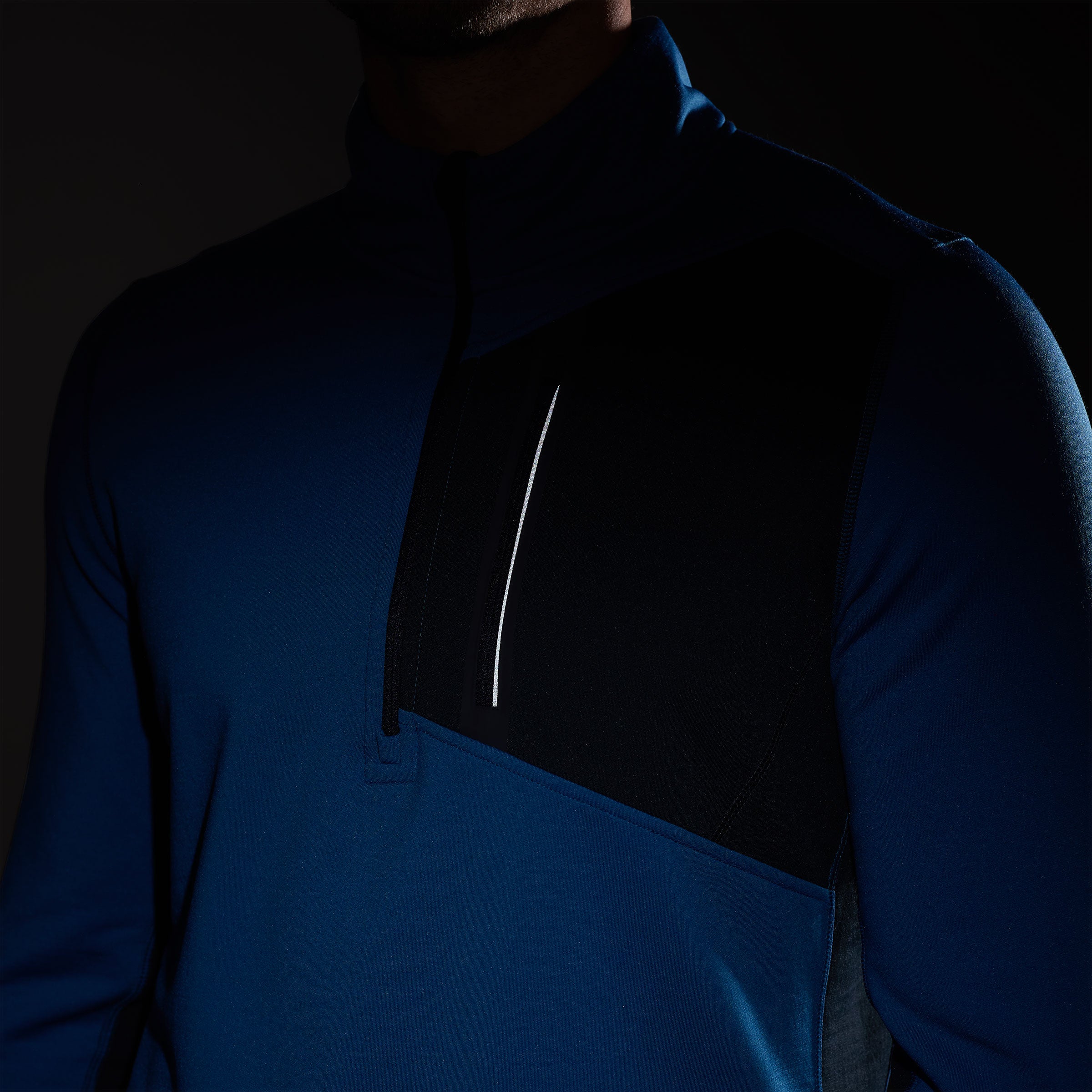 Men's Active Fleece 1/2 Zip - Nival Blue