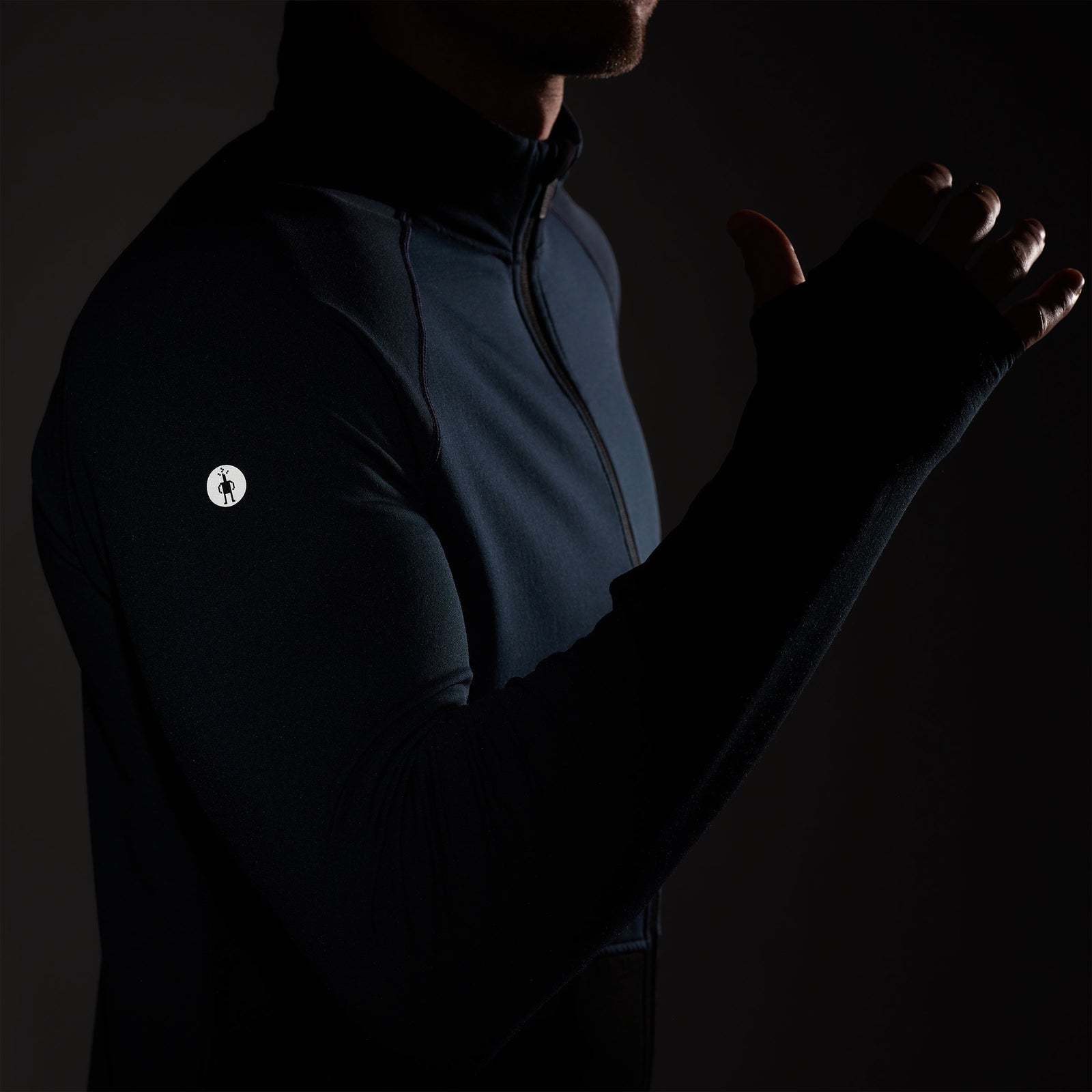 Men's Active Fleece Jacket Deep Navy - ver - 4