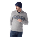 Men's Heavy Henley Sweater Oat Heather - ver - 5
