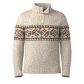 Men's Heavy Henley Sweater Oat Heather - ver - 15