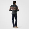 Men's Heavy Henley Sweater Oat Heather - ver - 10