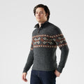 Men's Heavy Henley Sweater Oat Heather - ver - 9