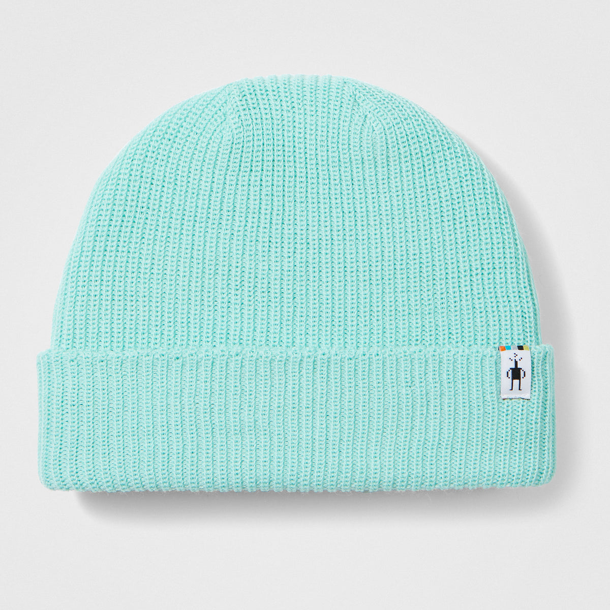 SMARTWOOL Knit Merino Wool Blend Hat Winter Beanie Blue Cream Green Smartwool Beanie - Toffee Cream main image 3