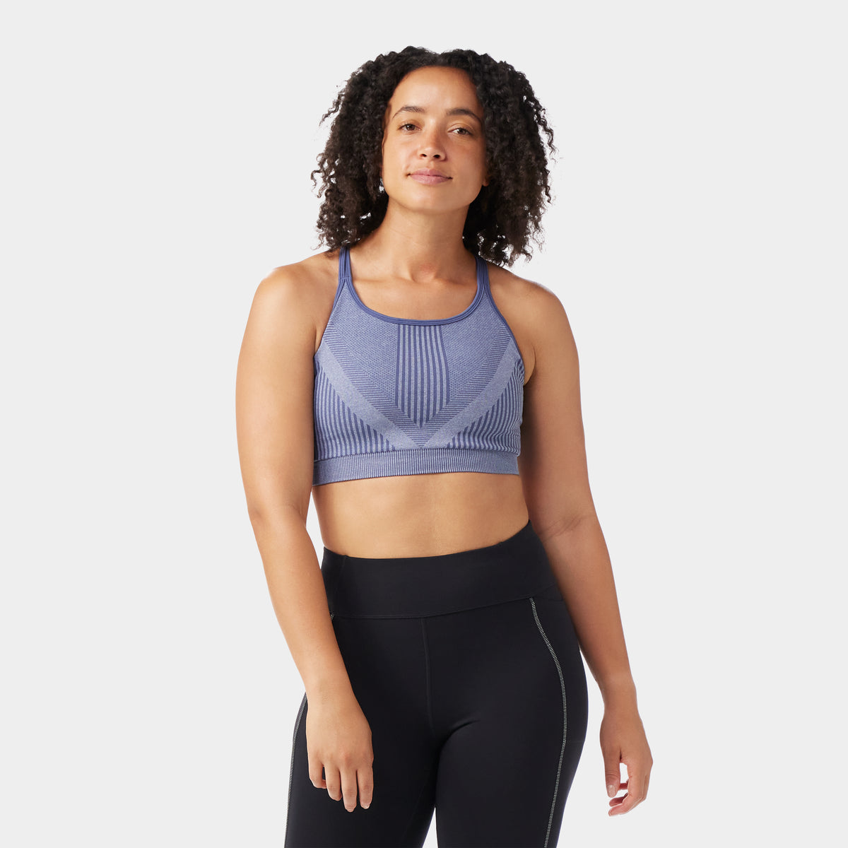 Women's Intraknit™ Strappy Bra Nightfall Blue Heather - 1