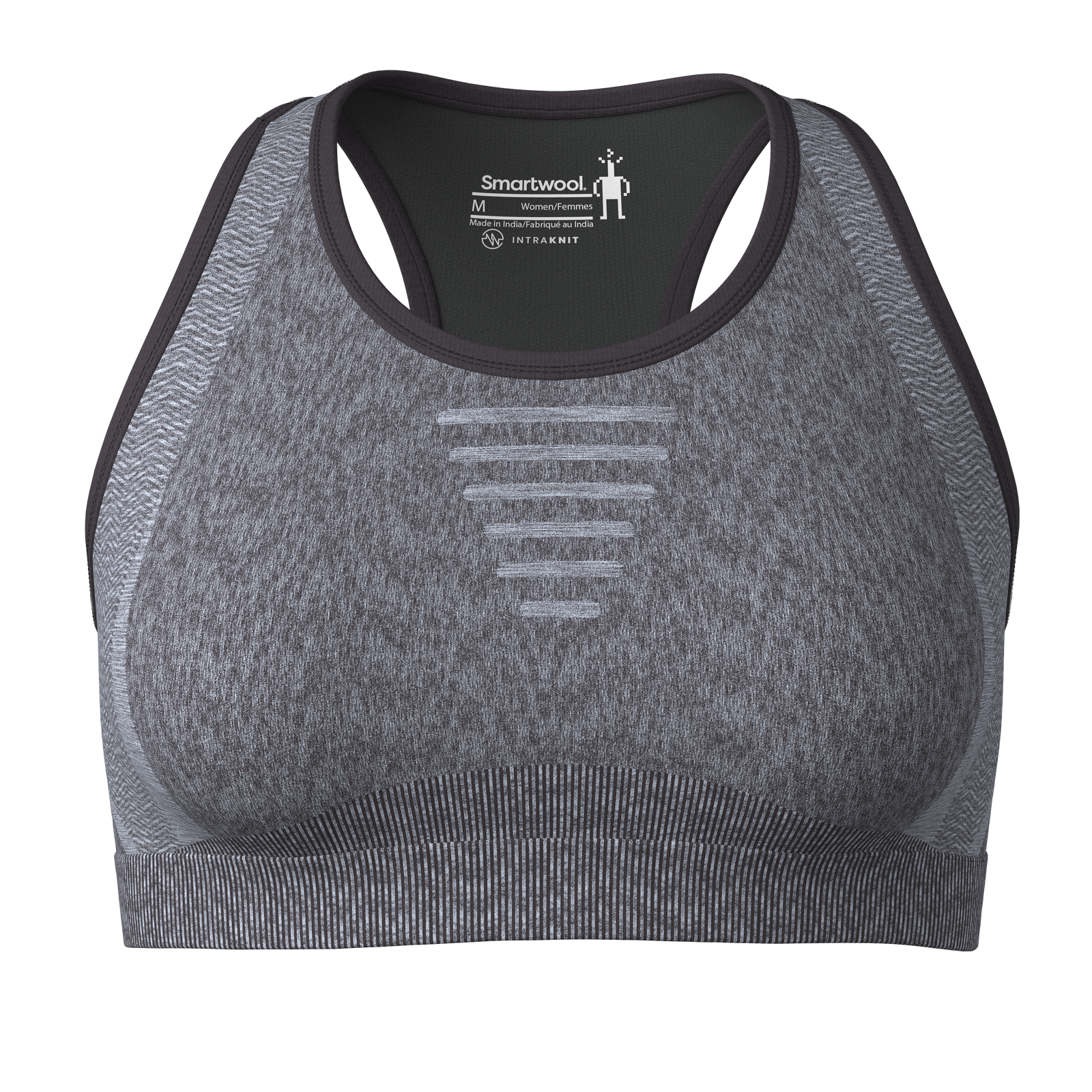 Women's Intraknit™ Racerback Bra Pink Sugar Heather - ver - 3