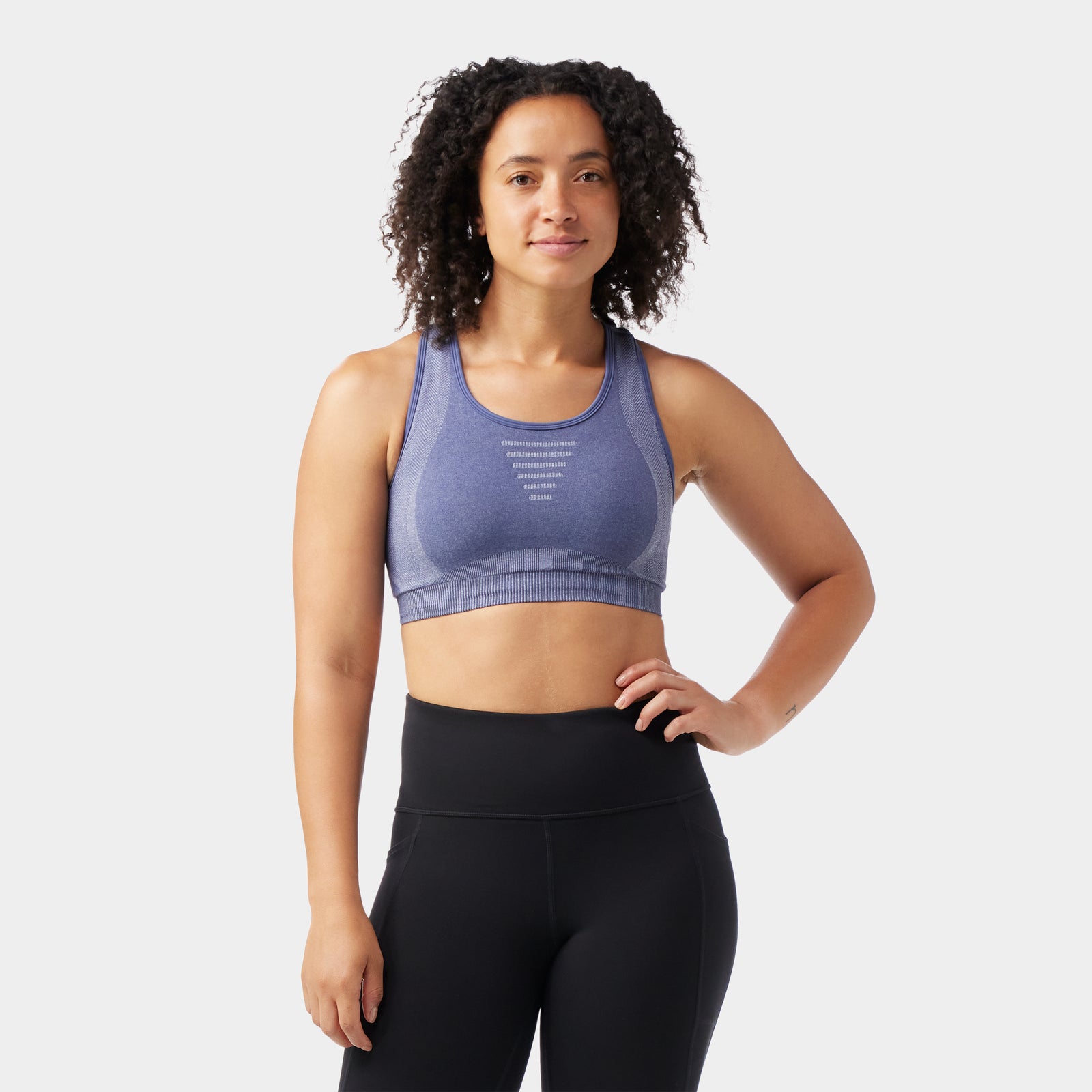 Women's Intraknit™ Racerback Bra Pink Sugar Heather - ver - 1
