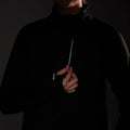Women's Active Fleece Wind 1/2 Zip Black - ver - 3