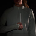 Women's Active Fleece Wind 1/2 Zip Storm Gray - ver - 5