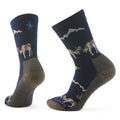 Everyday Horns Clash Crew Socks Deep Navy - ver - 3