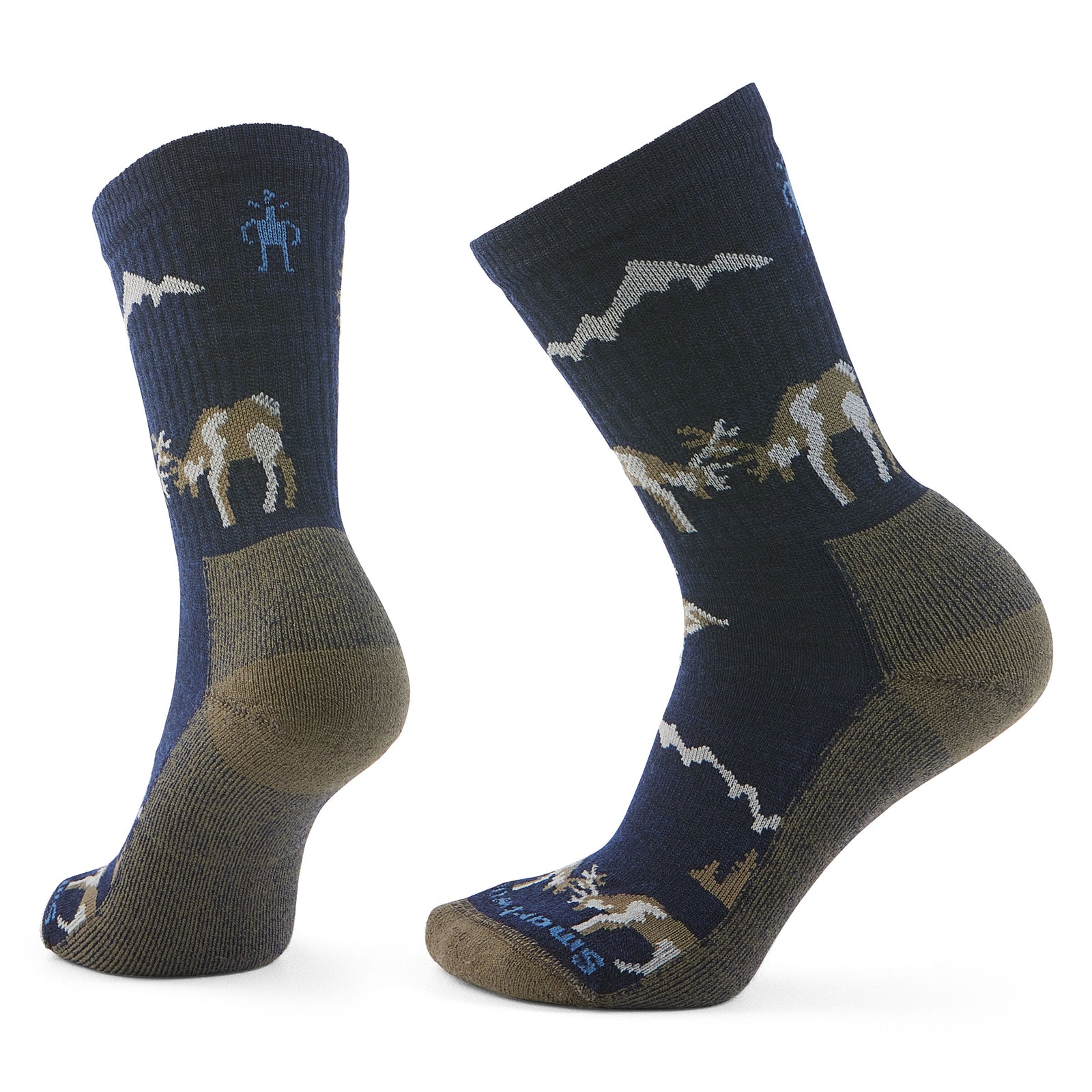 Everyday Horns Clash Crew Socks Deep Navy - ver - 3
