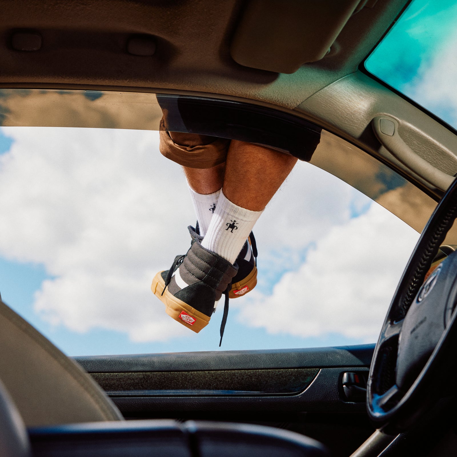 Everyday Athletic Targeted Cushion Crew Socks 4-Pack  - ver - 2