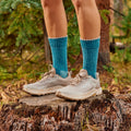 Hike Classic Edition Second Cut Crew Socks Purple Dawn - ver - 3