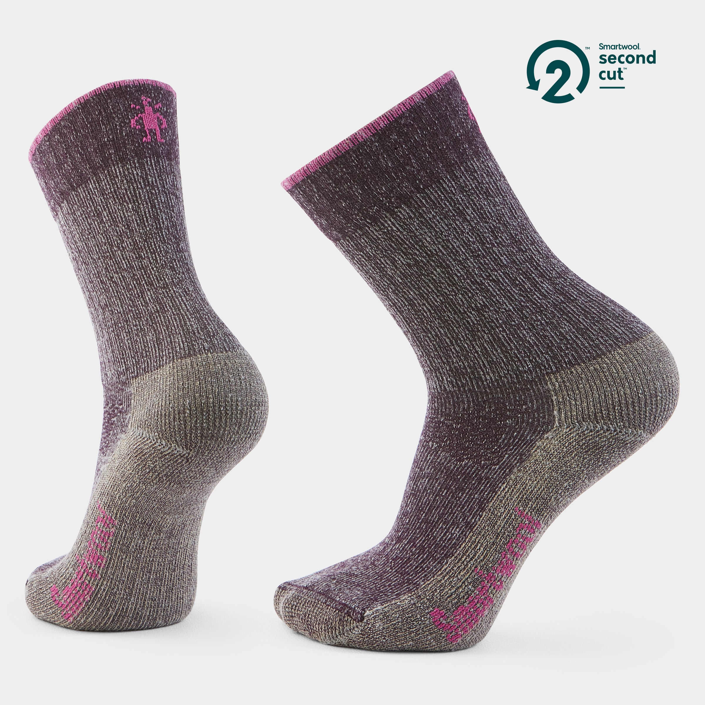 Hike Classic Edition Second Cut Crew Socks - Purple Iris
