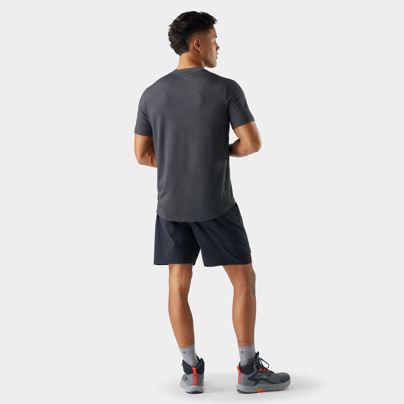 Men's Merino 7" Cargo Hike Short Khaki - ver - 2