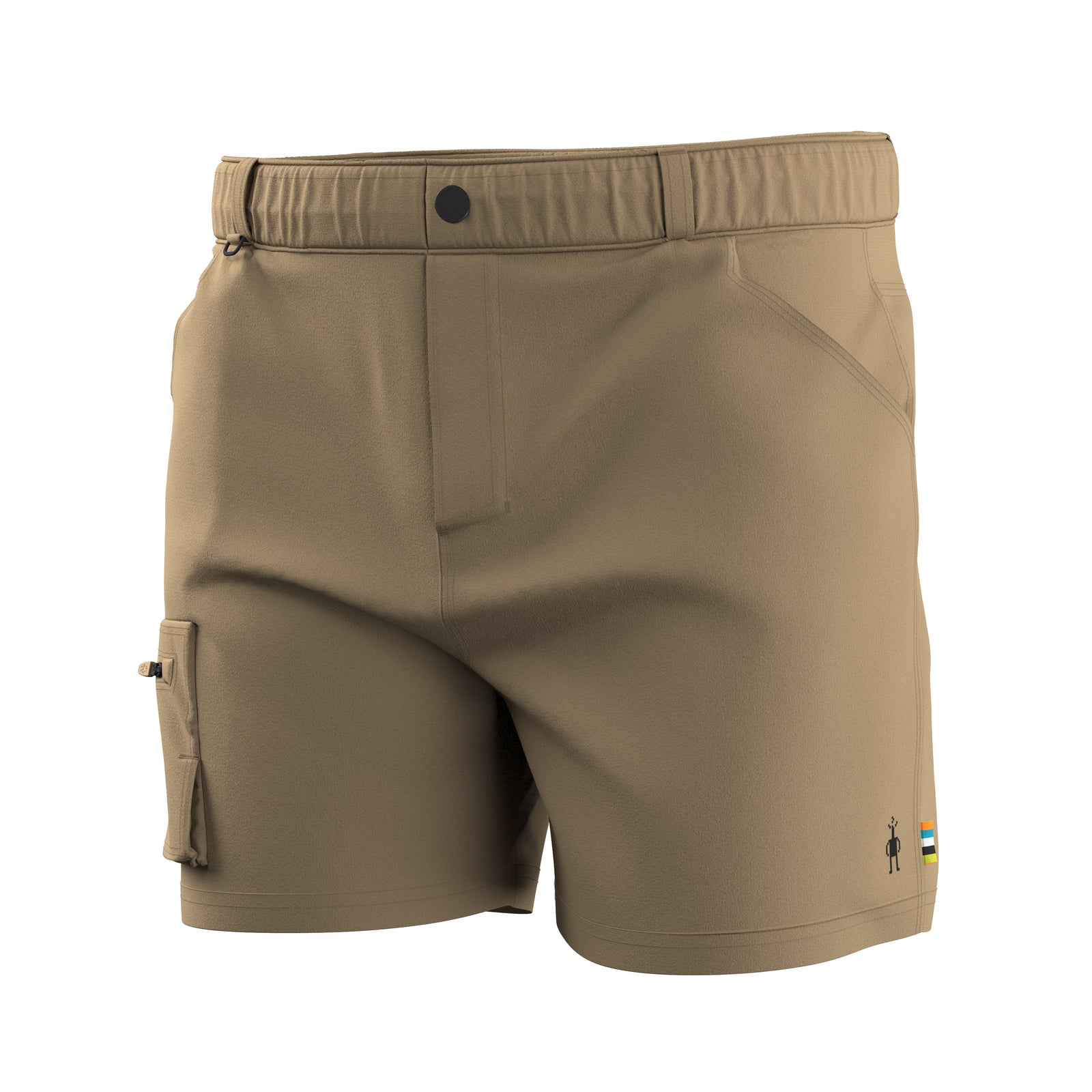 Men's Merino 7" Cargo Hike Short Khaki - ver - 4