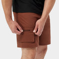 Men's Merino 7" Cargo Hike Short Sable Brown - ver - 3