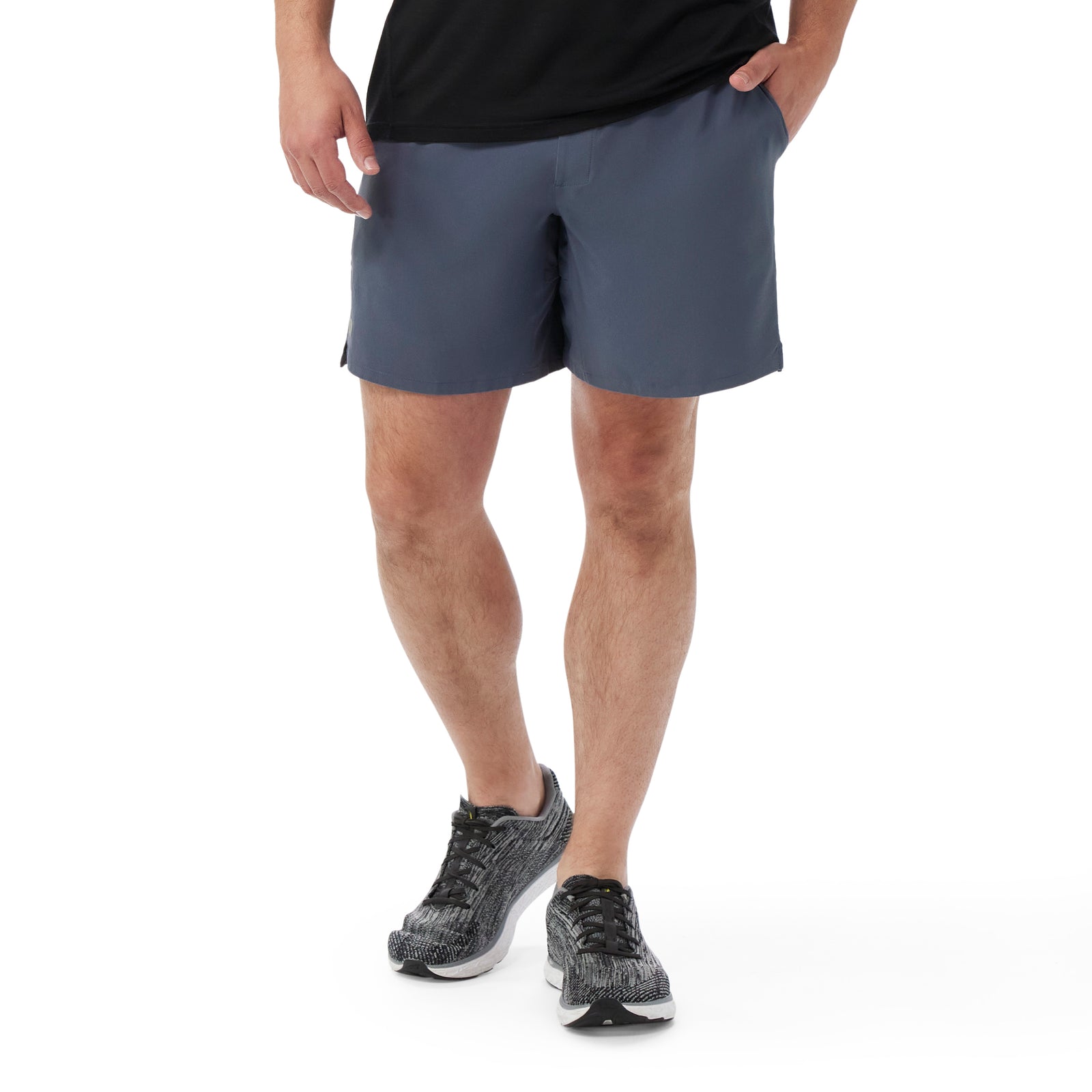 Men's Active Linerless 7" Short Black - ver - 1