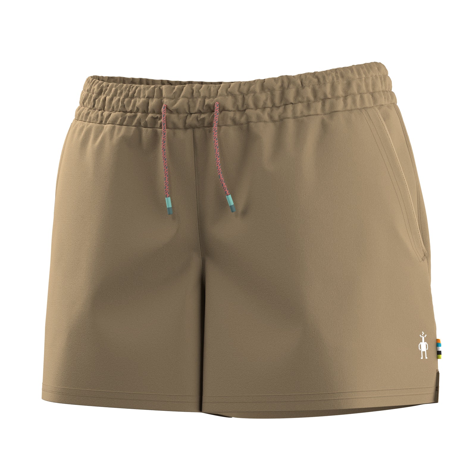 Women's Merino 4" Hike Short Khaki - ver - 4