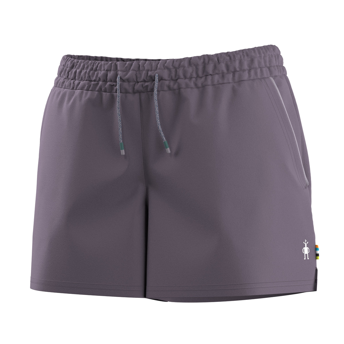 Women's Merino 4" Hike Short Purple Storm - 2