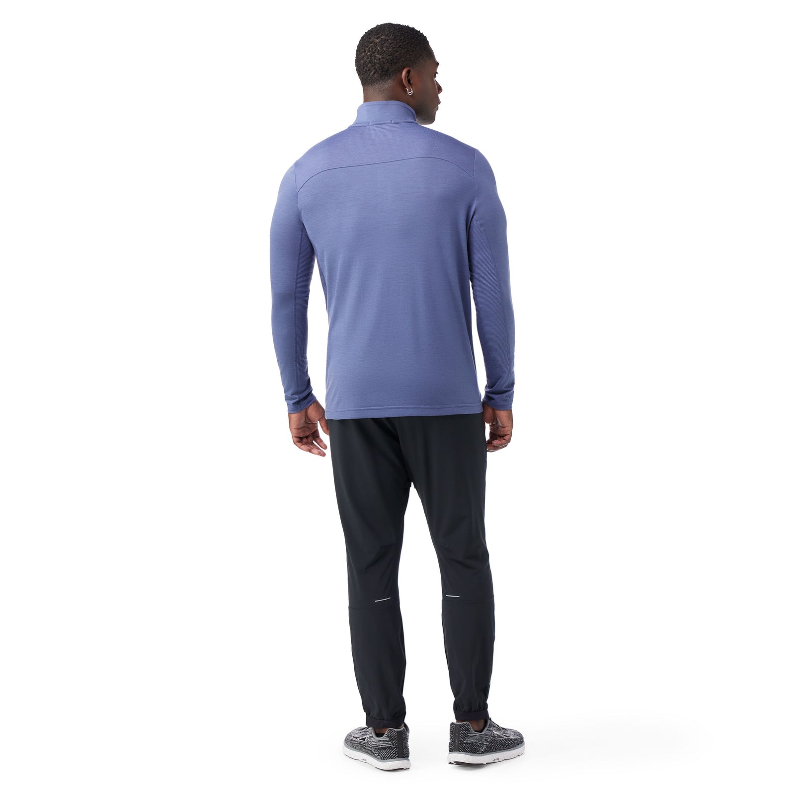 Men's Active 1/4 Zip Nightfall Blue - ver - 2