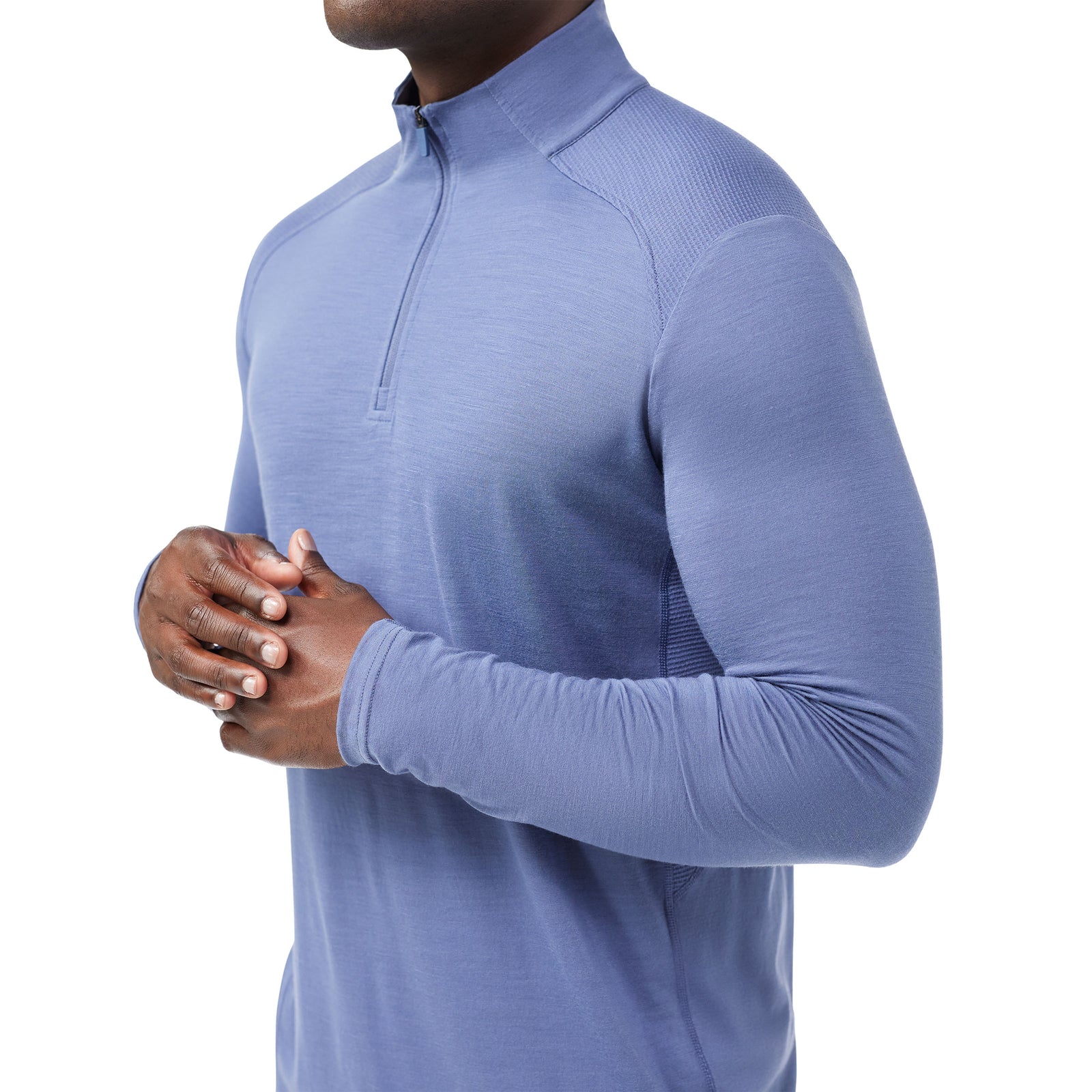 Men's Active 1/4 Zip Nightfall Blue - ver - 3