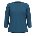 Women's Mountain Bike 3/4 Sleeve Jersey Twilight Blue - ver - 4