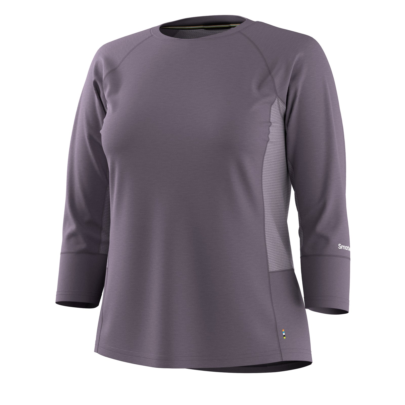 Women's Mountain Bike 3/4 Sleeve Jersey Purple Storm Heather - ver - 4