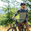 Men's Mountain Bike 3/4 Sleeve Jersey Deep Navy - ver - 5