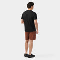 Men's Active Short Sleeve Bronze Olive Heather - ver - 2