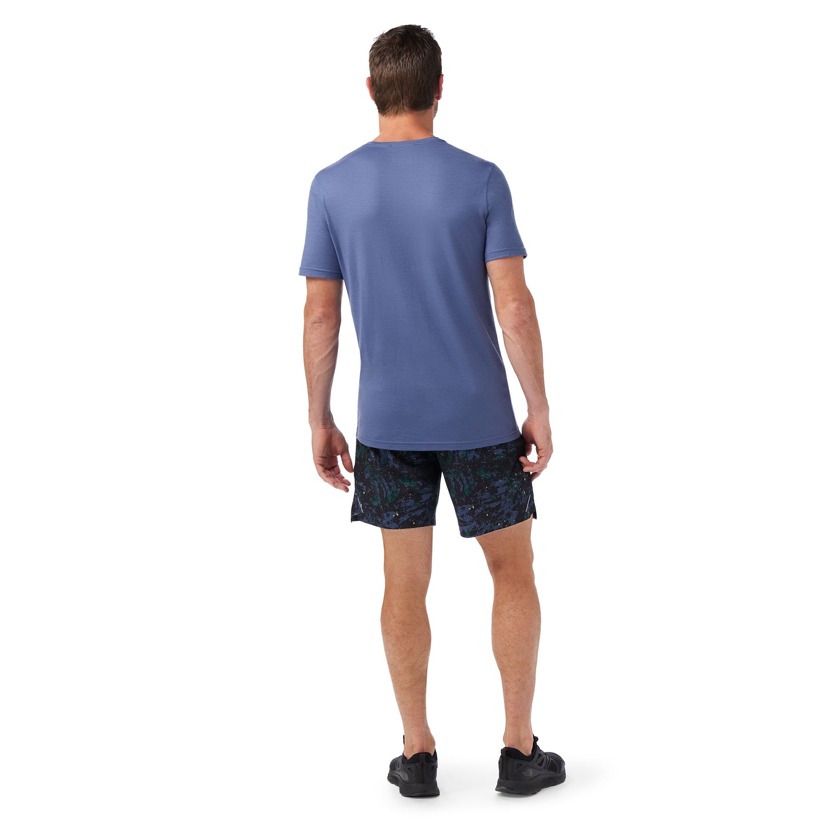 Men's Active Short Sleeve Bronze Olive Heather - ver - 2