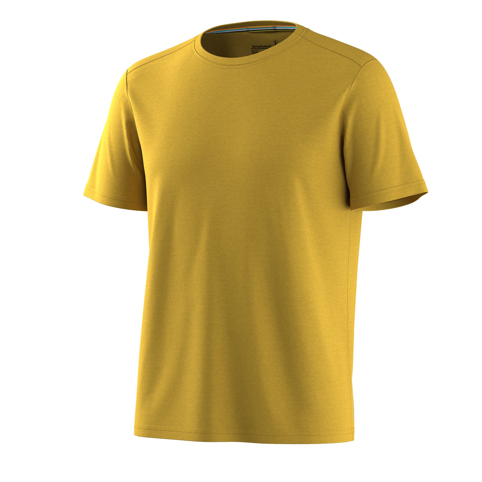 Men's Active Short Sleeve Bronze Olive Heather - ver - 5