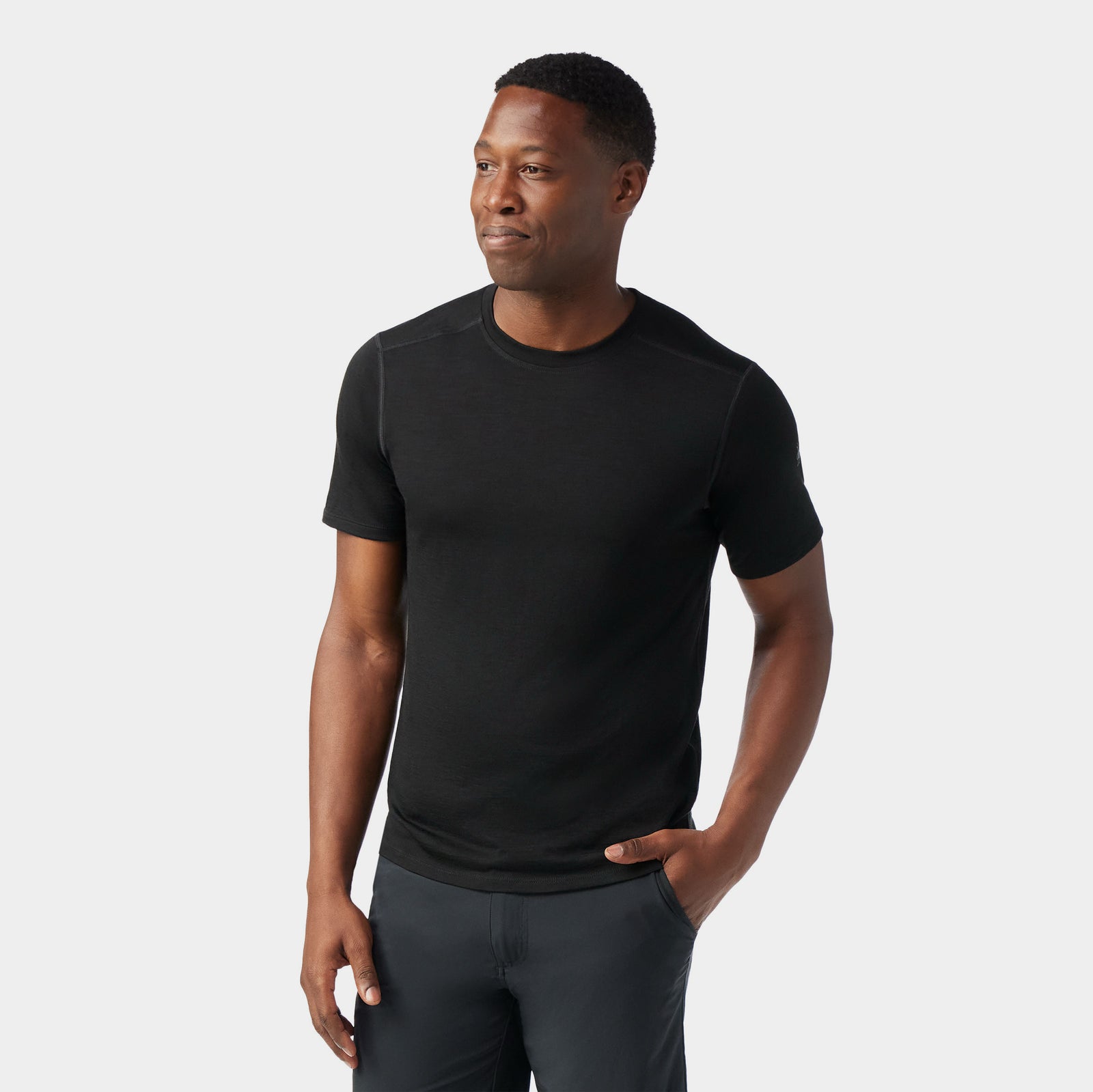 Men's Merino Short Sleeve Tee Mineral Blue - ver - 8