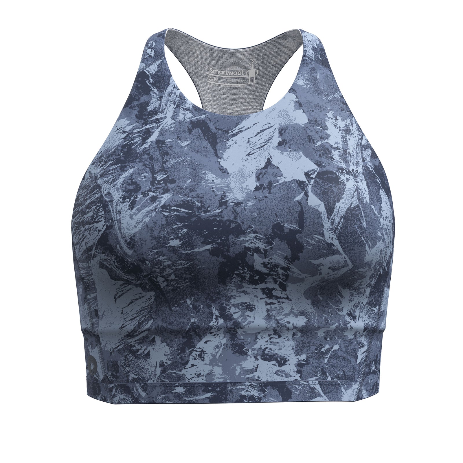 Women's Active Crop Bra Deep Navy - ver - 6
