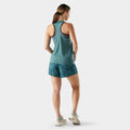 Women's Active Mesh Racerback Tank Purple Storm Heather - ver - 3