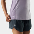 Women's Active Mesh Racerback Tank Purple Storm Heather - ver - 4
