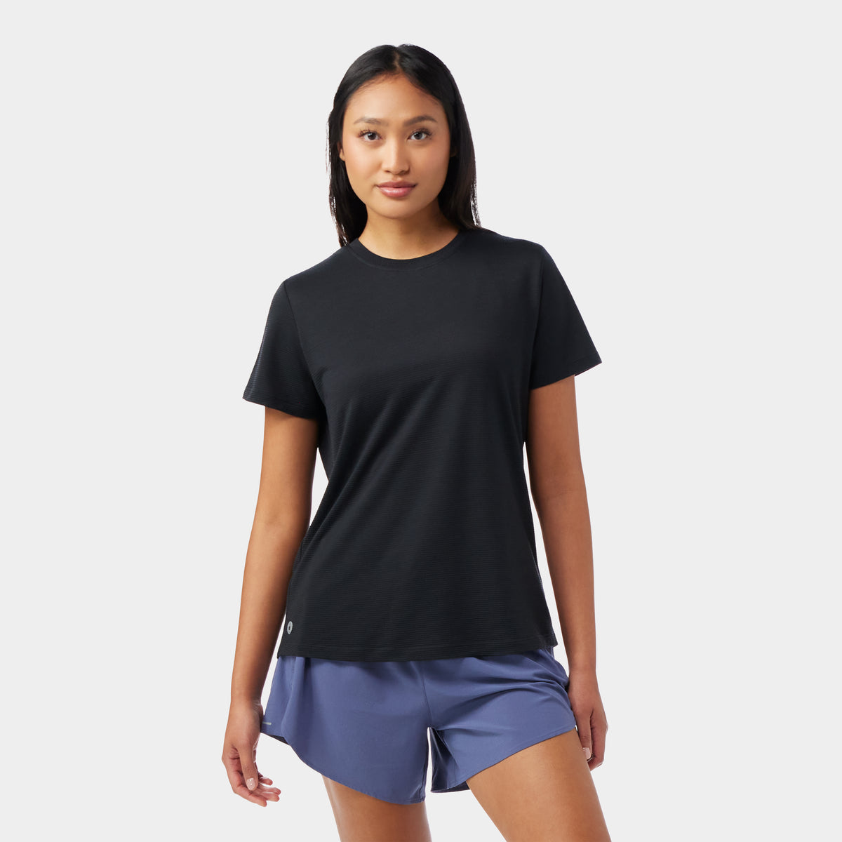 Women's Active Mesh Short Sleeve Pacific Blue - ver - 1