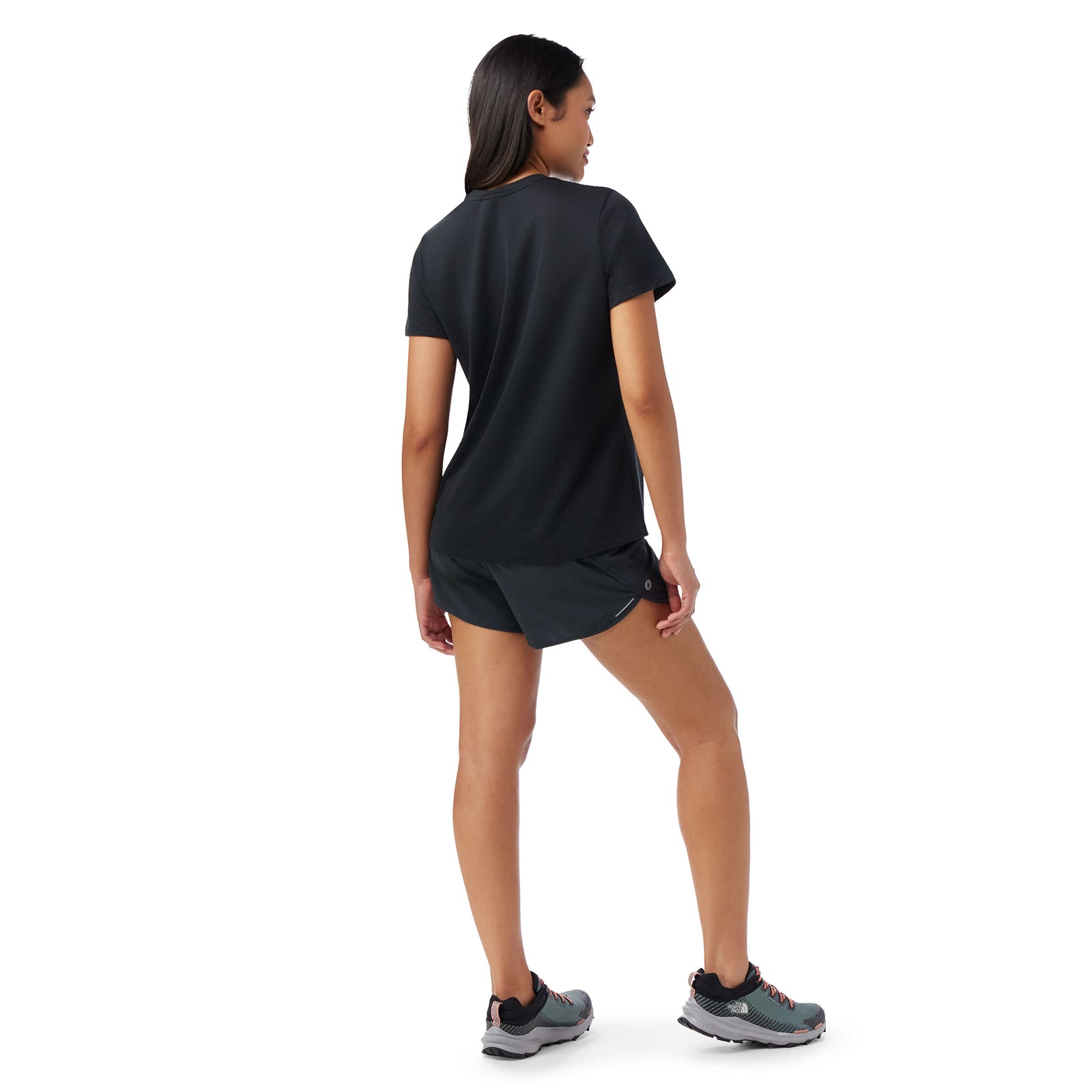 Women's Active Lined 3" Short Black - ver - 2