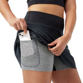 Women's Active Lined Skirt Black - ver - 3