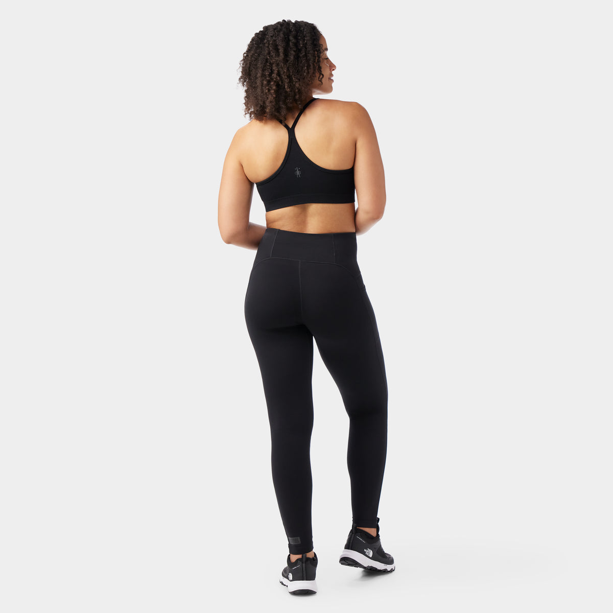 Women's Merino Blend Bralette Black - 2