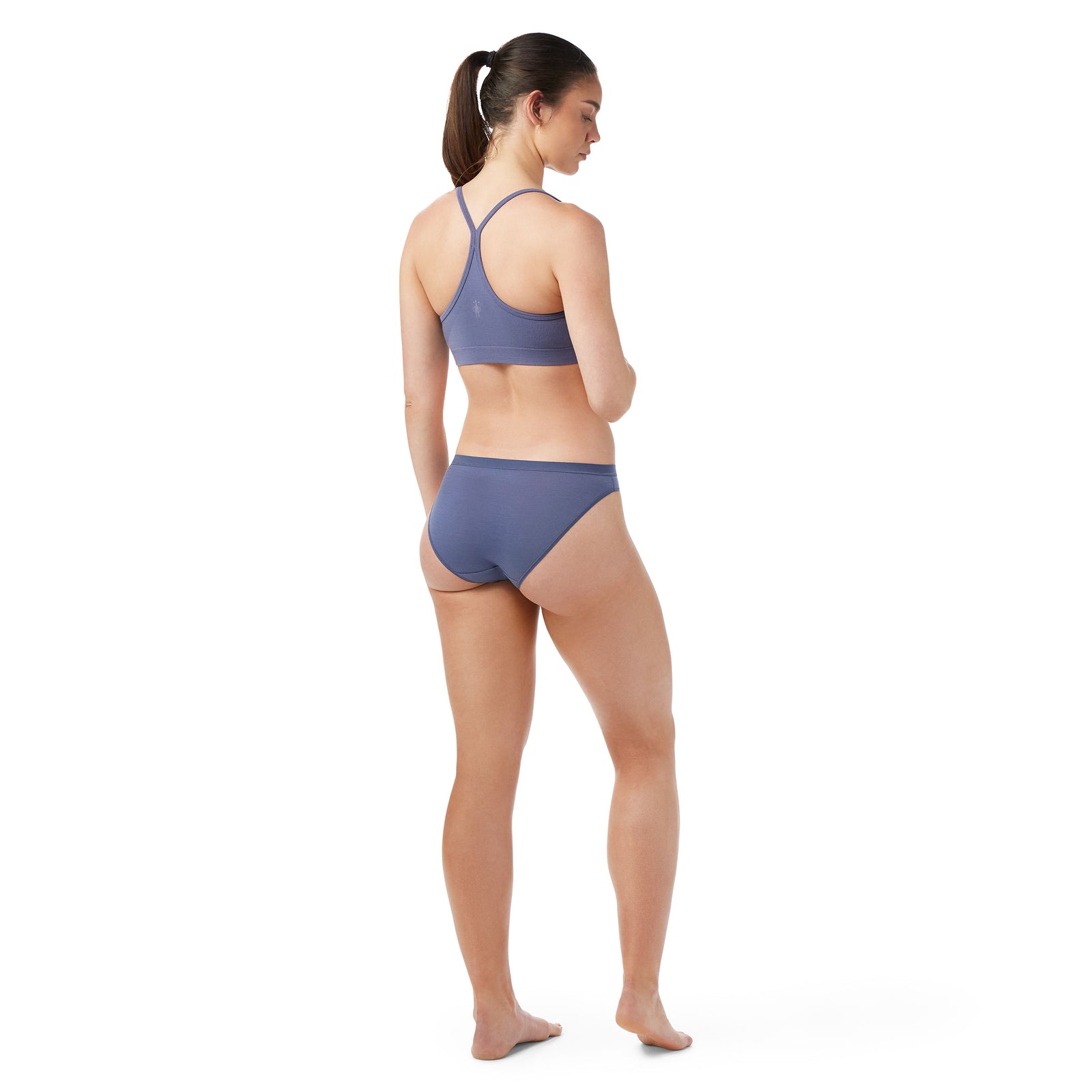 Women's Merino Blend Bralette Black - ver - 2