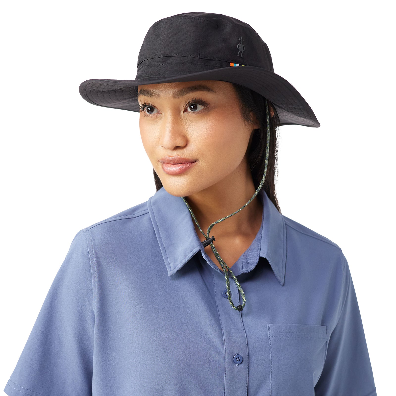 Smartwool Sun Hat Black - ver - 1