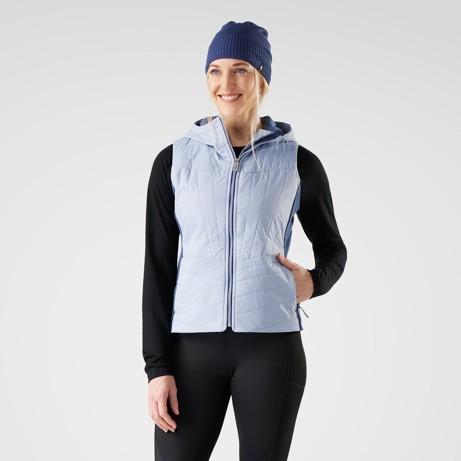 Women's Smartloft Vest Icy Nightfall Blue - ver - 1