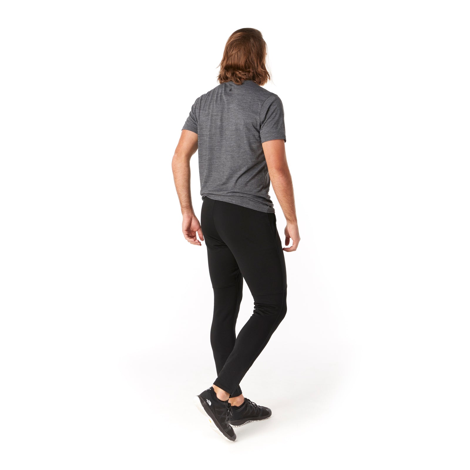 Men's Active Fleece Wind Pant Black - ver - 2