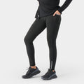 Women's Active Fleece Tight Black - ver - 1